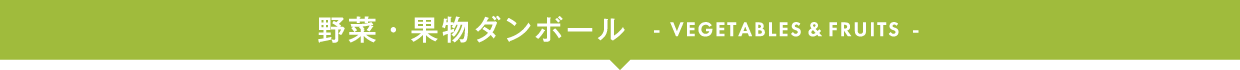 野菜と果物